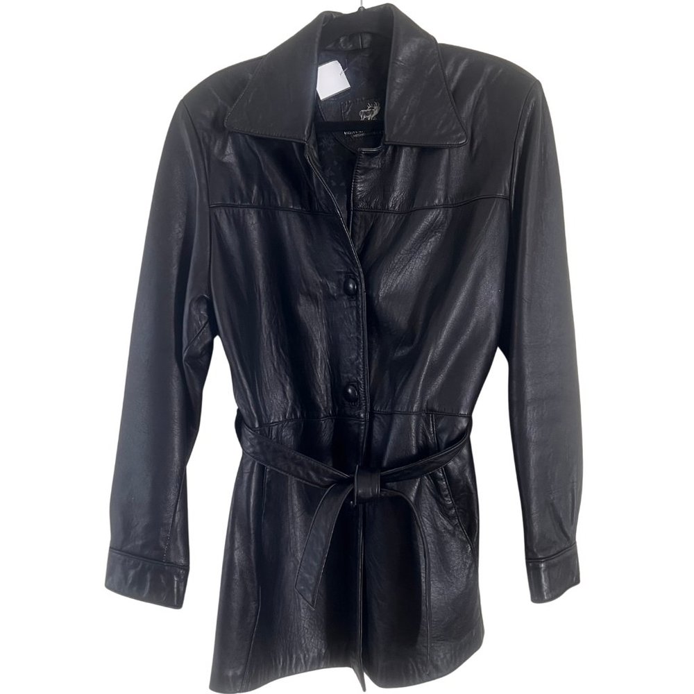 Genuine Leather Women's Hecho En Mexico Jacket, Sz M